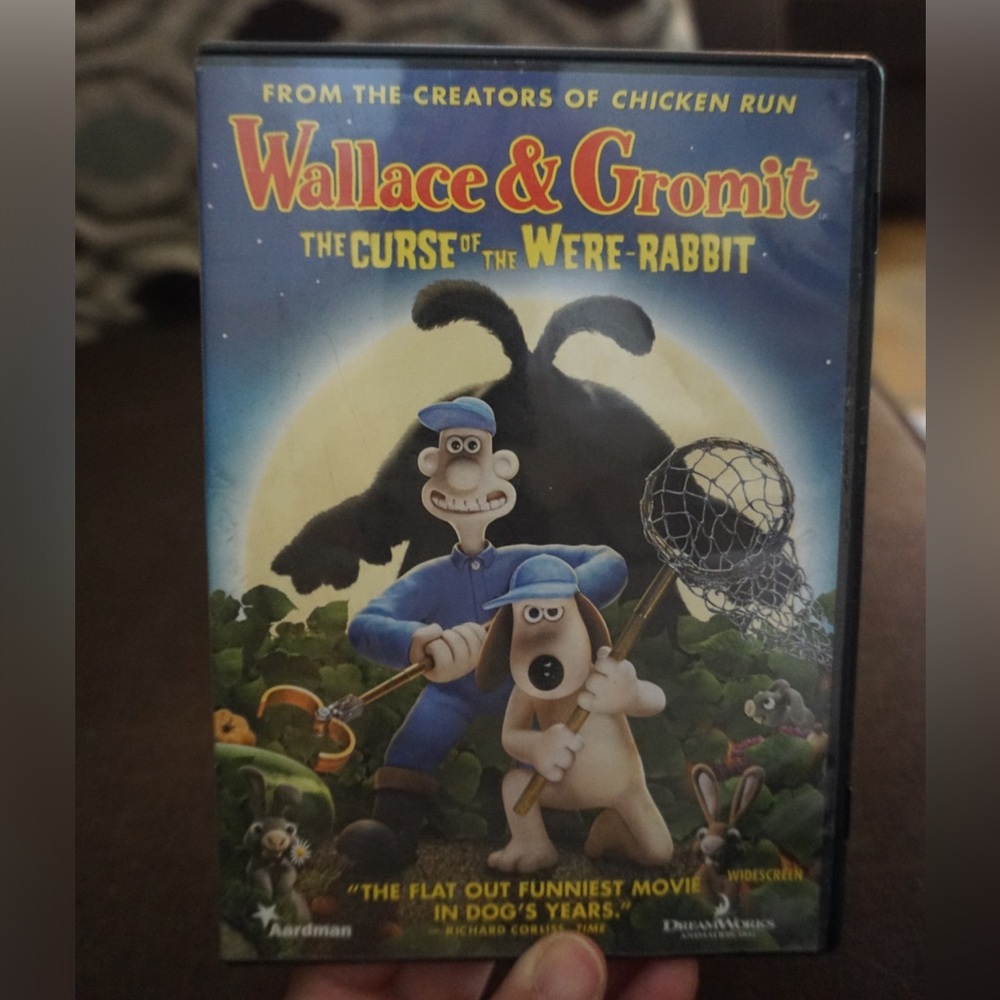 Wallace and Gromit, the curse of the were rabbit DVD